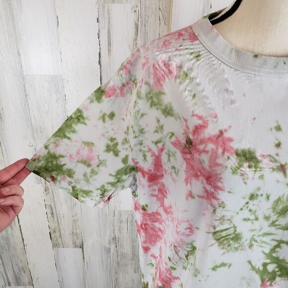 Guess Tie Dye Logo Tee Sz M - Picture 3 of 9